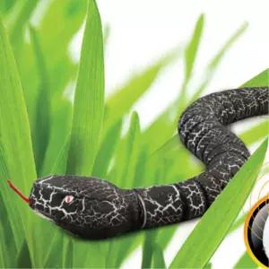 키덜트 실감나는 검정색 무선조종 뱀장난감 손자선물 키카