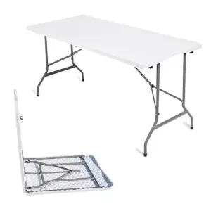 접이식 테이블 브로몰딩 1800 야외 행사용 플라스틱 탁자 폴딩 캠핑용
