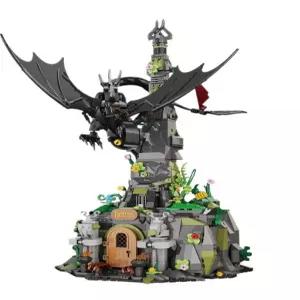 드래곤 블록 무아지 경 피규어 장난감 모형 대형 인테리어