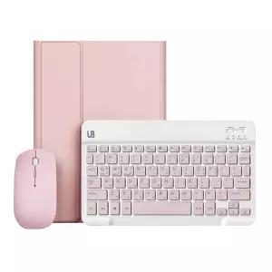 [하프클럽/알티피아]갤럭시탭S7 FE 파스텔 키보드 케이스+키보드+마우스