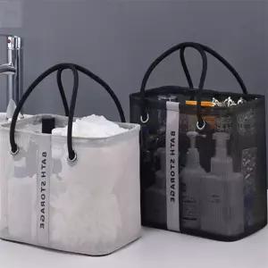 키템 메쉬 목욕 가방 03목욕가방-그레이롱 샤워 파우치