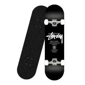 스케이트보드 전문 프로 성인 롱보드 입문용 초보자용 물레 4륜 Hendy 화이트 휠