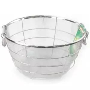 소쿠리 3단 43cm 원형채반 타공채반 국수망