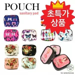 파우치 다용도 소품 생리대 파우치 시리즈 (여우창고)