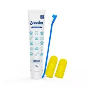 뉴브리더 치약칫솔 세트 애완동물 구강 치아관리 위생 강아지칫솔 강아지치약 고양이칫솔