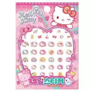 헬로키티 슈퍼큐트 네일스티커