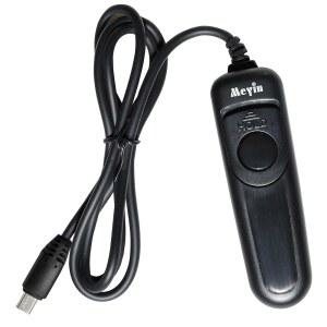 [미국배송] MEYIN RS-802/S2 REMOTE SHUTTER RELEASE CABLE CAMERA MICRO SINGLE FOR SONY MIRRORLES A99II A77II A58 A68 A7/II/R/RII/S/SII NEX-3NL RX1RII RX10II/III RX100II/III/IV DSC-QX30/RX10M3/RX1RM2/RX1