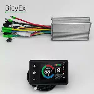 전기 자전거 전동  스쿠터용 E-바이크 250W 350W 500W 브러시리스 모터 컨트롤러 24V 36V 48V 드라이버 S86