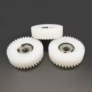 전기 자전거 전동 오블리크 기어 36T 헬리컬 608z 베어링 포함 자동차 나일론 MTB 500W 750W 허브 모터 부