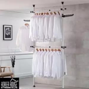 ksr KT 2단 폴 행거 고급형 38mm (WFJ7QLD)