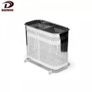 ksr 대원 스텐드형 스텐 수저통 숟가락통 젓가락통 2칸 (WFJ7QLU)