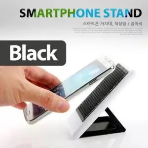 Coms 스마트폰 거치대 탁상용 접이식 Black W76A984