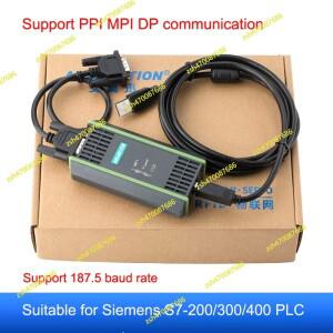 187.5 보드 속도의 Siemens S7-200/300 /400 PLC 시스템용 절연 기능이 있는 USB-MPI 프로그래밍 케이블 6