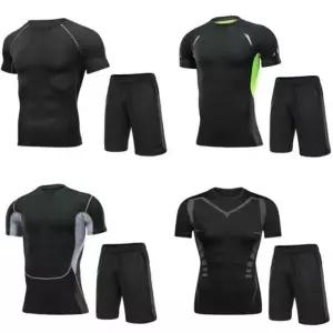 헬스 2종 트레이닝세트 짐웨어 이너 스포츠 헬스복 (WFJSR0Q)