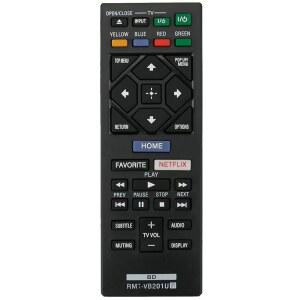 [미국배송] RMT-VB201U 소니 블루레이 BD 디스크 DVD 플레이어 BDP-BX370 BDP-S1700 BDP-S3700 UBP-X700 BDPBX370 BDPS1700 UBPX700용 리모컨 교체