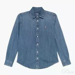 폴로랄프로렌 25FW 포니로고 자수 데님셔츠 211969458001