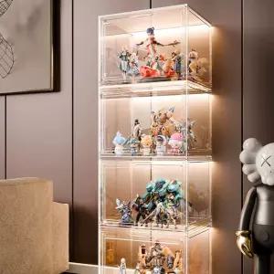 [전용 장식장] /6 핫토이 4 슈트업 장식장(상하LED전용 갠트리 로고)