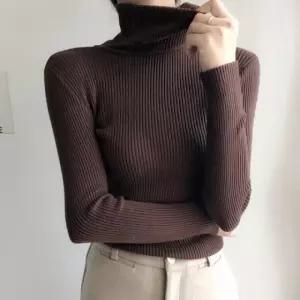 슬림목티 기본 골지 여성목티 목폴라 목티 이너 (WFK6OWX)