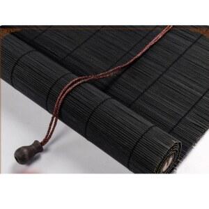 대나무 블라인드 블랙