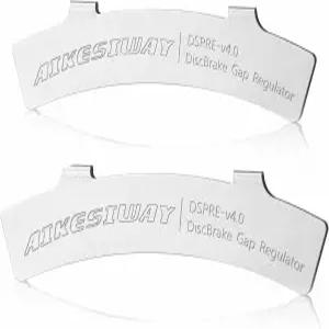 케시웨이 로터 트루링 포크 자전거 디스크 정렬 도구 브레이크 렌치 패드 조정 간격 조절기 슬롯 깊이 3개