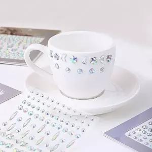 고품질 물방울스티커 하트스티커 다용도 네일 큐빅 문자 (WFK9D53)