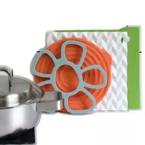 실리콘 업소용 뚝배기받침 냄비받침-사각엠보(그린) (WFK9T03)