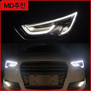 아우디 A5 S5 B8.5 DRL 주간 러닝 라이트 가이드 플레이트 튜브 자동차 스트립