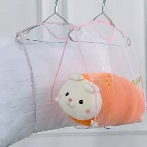 다용도 빨래망 베개 인형 건조 옷걸이형 그물망 (WFK9EXV)