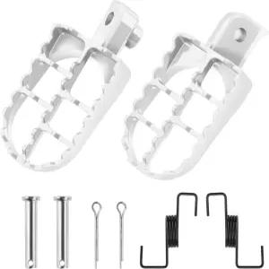 PW50 PW80 TW200 XR CRF 50 70 피트 더트 바이크용 PRO BAT 오토바이 풋 페그 페달 패드 풋레스트 알루미늄