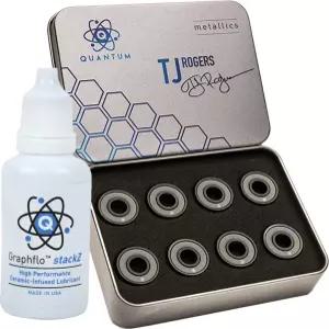 퀀텀 TJ 로저스 시그니처 프로 시리즈 베어링 팩 8개(StackZ 스피드 크림 포함)