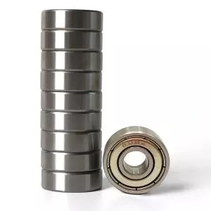 블렌더 스케이트보드 스쿠터 스피너 롤러 608 베어링 608z 볼 고속 ABEC-7 10개