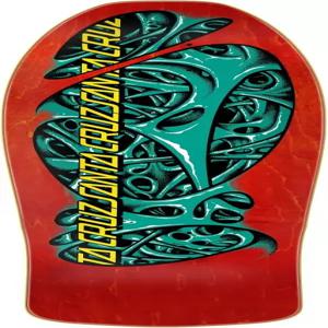 산타 크루즈 웁스 점액 스케이트보드 데크에서 10.32인치 x 30.7인치 재발매