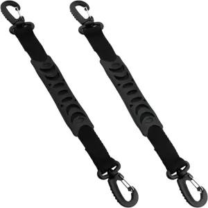 ZZHXSM 2PCS 플라스틱 롤러 스케이트 더블 후크 버클 30~35cm 가방 액세서리 운반 손잡이 퀵 릴리스 핸들