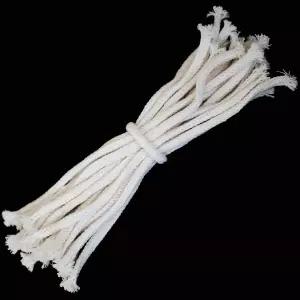 SYOENK 1 /4 원형 면 등유 램프 윅 버너 교체 부품 소형 오일 알코올 또는 DIY 랜턴 심지 (20개)