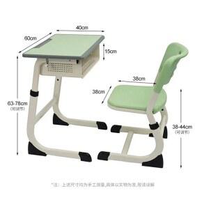 1인용 초등학교 책상 공부방 + 책걸상 초등학생 의자세트