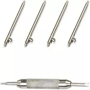 20mm 퀵 릴리스 스프링 바 삼성 갤럭시 워치 7/6/5/4/ 액티브 2-스테인리스 스틸 교체용 밴드 스트랩 링크