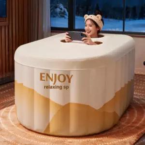 루멘딜 반식욕기 반신욕기 홈사우나 가정용 욕조통