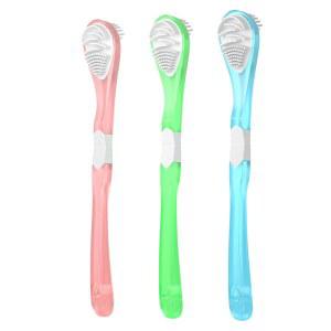 Y-켈린 양면 디자인 혀 스크레이퍼, 초부드러운 혀 브러시 혀 클리너(3팩)