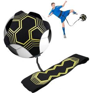 젬즈 킥 축구 트레이너 조절 가능한 허리 벨트 배구 / 럭비 핸즈프리 연습 훈련 보조 도구 공 3 4 5에