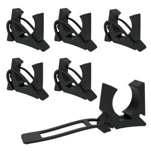 6개의 보트 후크 홀더 교체용 SOF-LOC 개프 홀더와 고무 스프링 스트랩, 해양 클립은 후크, 패들 홀더, 노 마운트, 네트, 개프, 푸시 폴, 앵커 폴에 적합합니다.