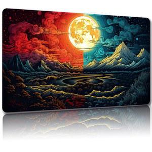 MTG용 말키치 플레이매트 보관 가방 게임 매트 24 x 14 인치 TCG 보드 카드용 매직 55 레귤러