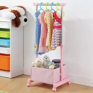 고급형 어린이 아동 장난감 정리함 옷걸이 행거 2종