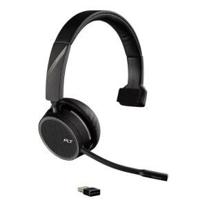 [미국배송] PLANTRONICS VOYAGER 4210 USB-A (21137-01) 블루투스 무선 헤드셋 블랙