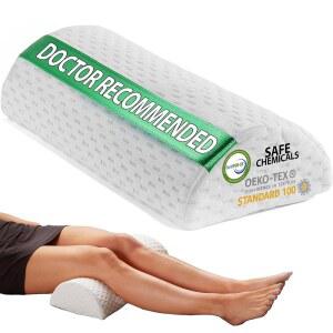 ComfiLife 허리 수면용 무릎 베개 u2013 100% 메모리 폼 강화 다리 아래 베개, 및 엉덩이 하프