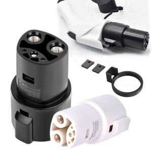 테슬라호환 EV 충전기 어댑터 자동차 커넥터  모델 X  Y  3 S  SAE J1772  타입 1 to