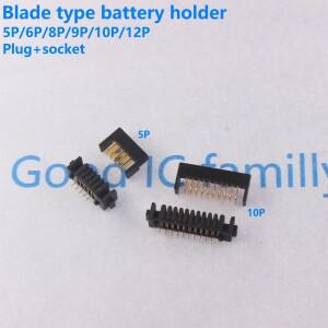 4P 5P 6P 7P 8/9/10Pin 2.0mm 2.54mm 남성 여성 블레이드 배터리 커넥터 측면 삽입 금도금 노트북 스마트