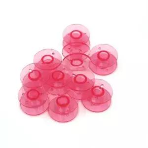 플라스틱 보빈 10P 재봉 비즈 미싱 부자재 재봉틀보빈 보빈랜덤 플라스틱보빈 실감개 재봉틀부속