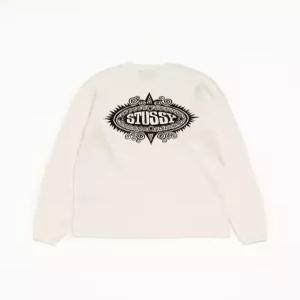 스투시 만트라 래글런 써멀 긴팔 티셔츠 롱슬리브 화이트 1140395