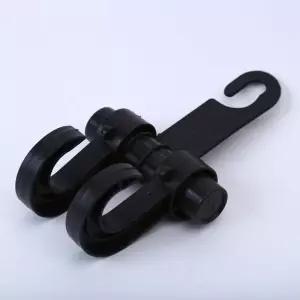 차량후크 차량용 헤드레스트 거치대 2구 행거 옷걸이 가방걸이