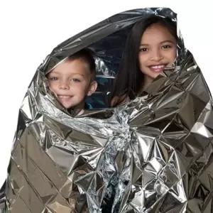 체온유지 은박담요 비상 야외 생존 캠핑 담요 흥급 (WFK9FPA)
